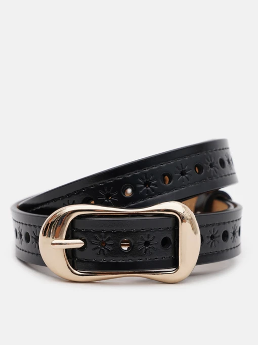 Ремені Borsa Leather модель CV1ZK-019bl-black Фото