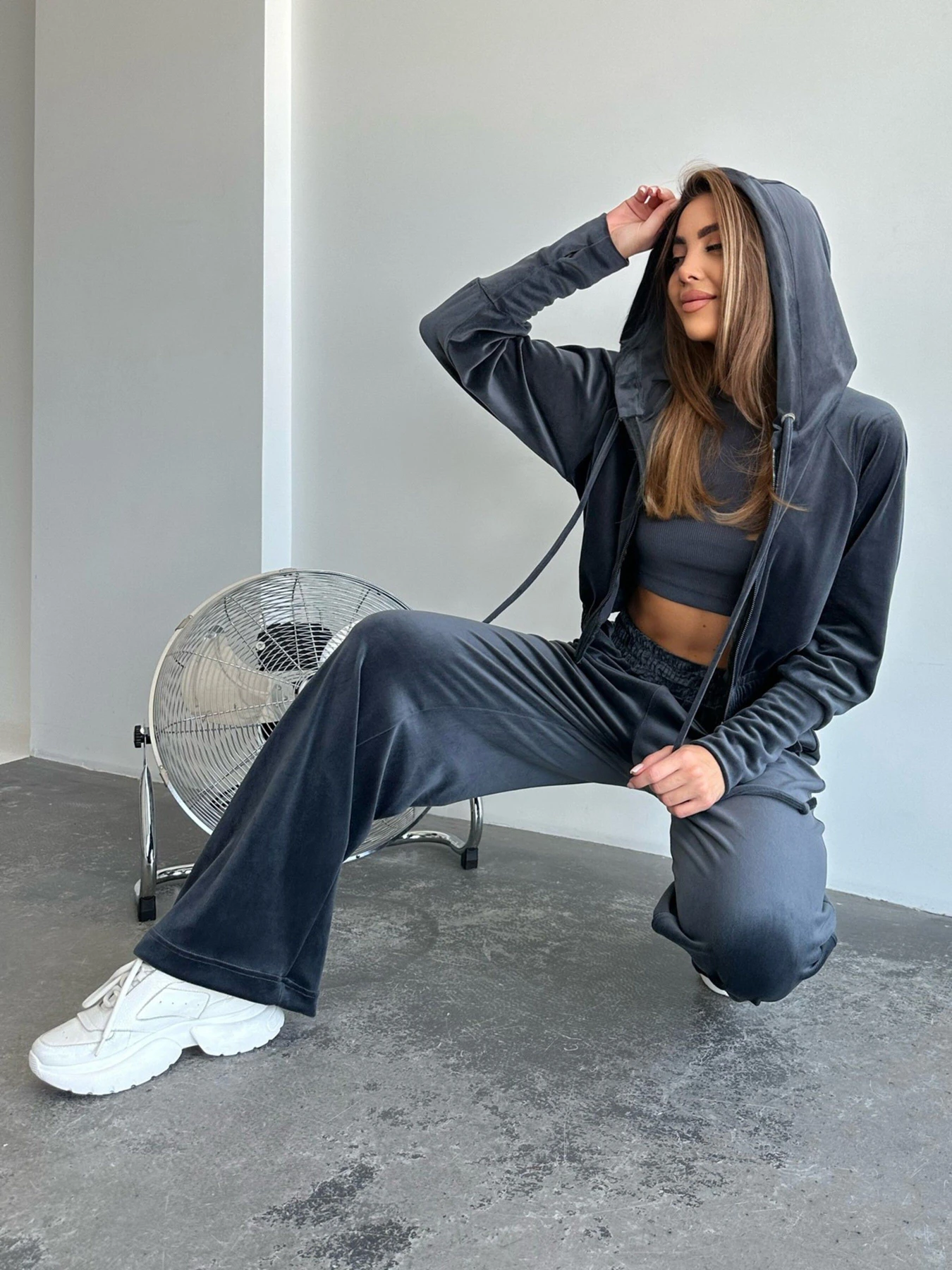 Костюми ISSA Plus модель SA-479_grey Фото