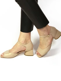 Босоніжки It-girl модель Y3699J763-5805AL-beige Фото