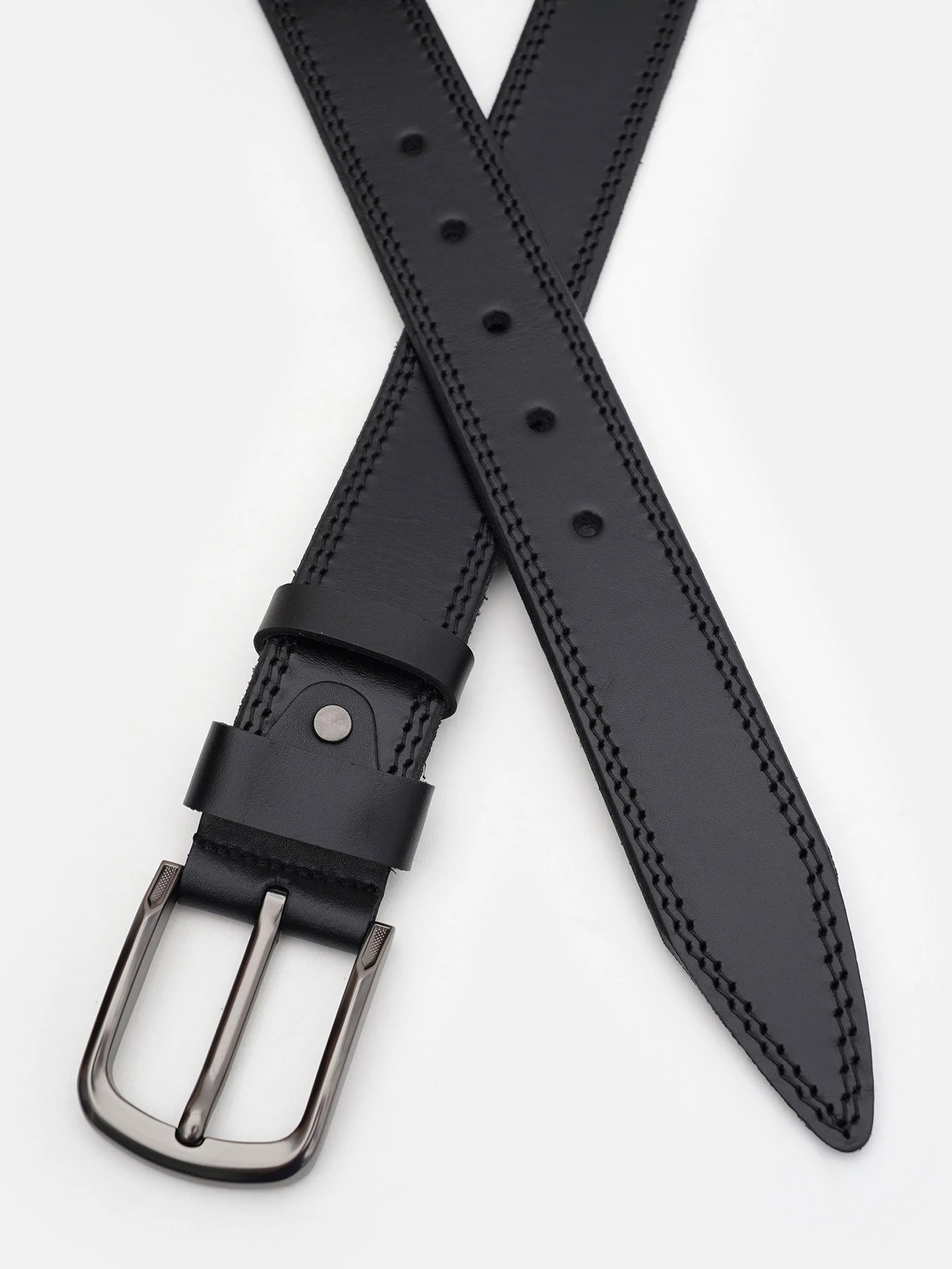 Ремені Borsa Leather модель 150v1fx78-black Фото