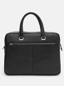 Сумки Borsa Leather модель K18820-1bl-black Фото