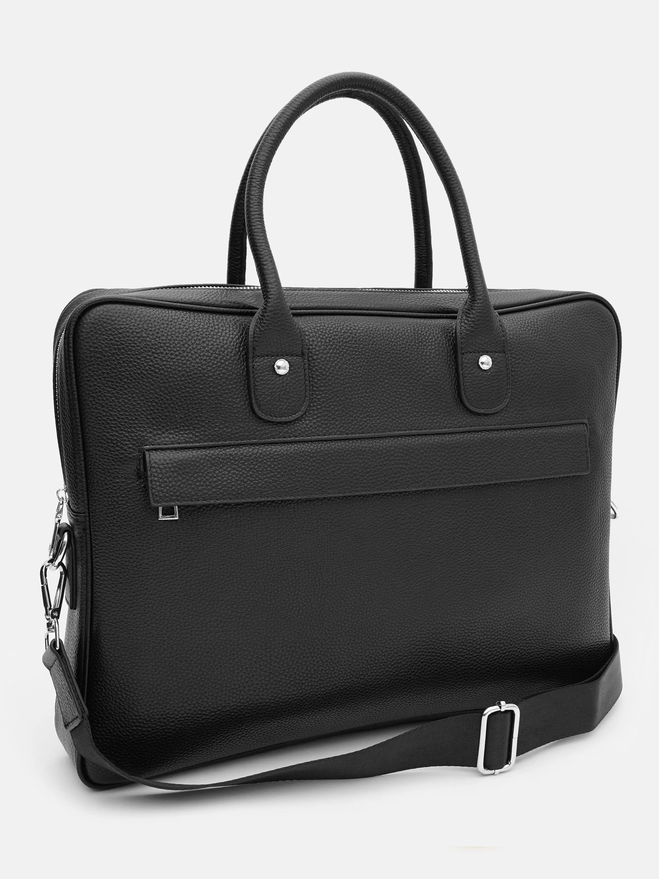 Сумки Borsa Leather модель K117611bl-black Фото
