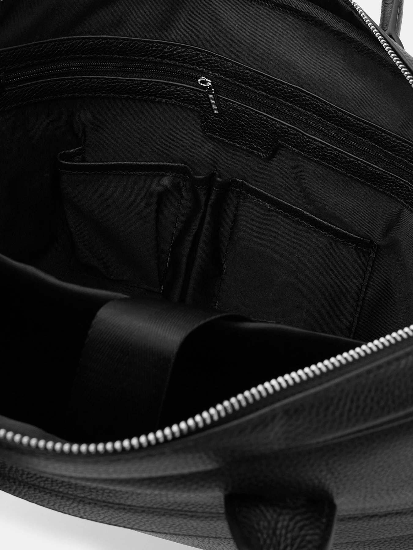 Сумки Borsa Leather модель K117611bl-black Фото
