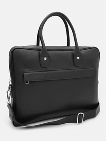Сумки Borsa Leather модель K117611bl-black Фото