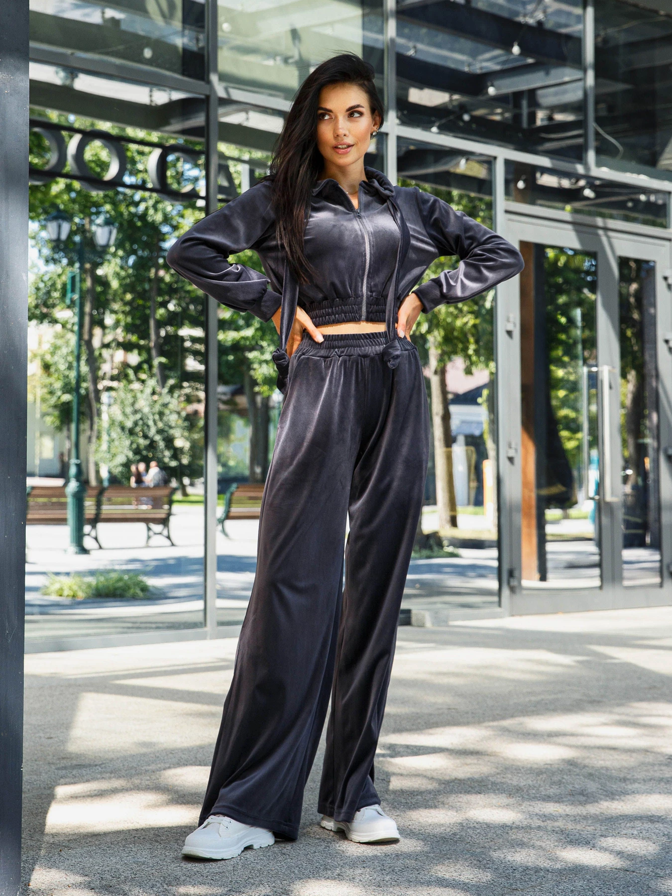 Костюмы Jadone Fashion модель Kostyum_Virazh_grafit Костюмы Jadone Fashion модель Kostyum_Virazh_grafit Фото