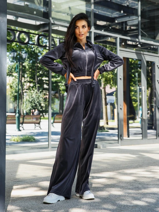 Костюмы Jadone Fashion модель Kostyum_Virazh_grafit Фото
