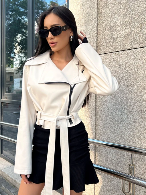 Куртки та дублянки Jadone Fashion модель Kurtka_Mriya_bila Фото