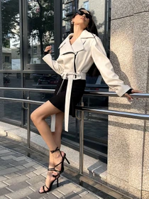 Куртки та дублянки Jadone Fashion модель Kurtka_Mriya_bila Фото