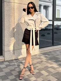 Куртки та дублянки Jadone Fashion модель Kurtka_Mriya_bila Фото