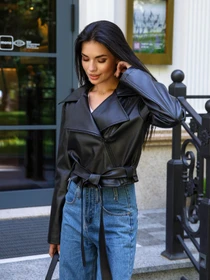 Куртки та дублянки Jadone Fashion модель Kurtka_Mriya_chor Фото