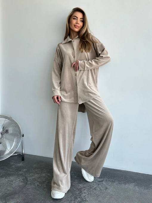 Костюми ISSA Plus модель 14188_beige Фото