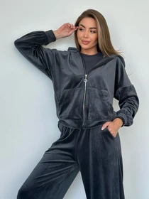Костюми ISSA Plus модель SA-483_grey Фото
