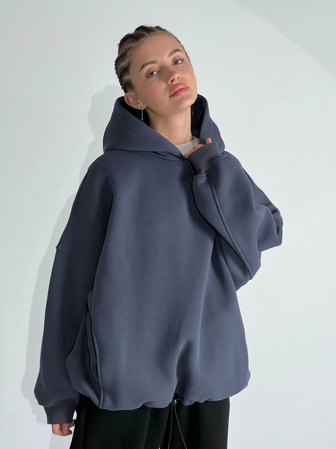 Худи и свитшоты IJ модель ij-hoodie-grafit Фото