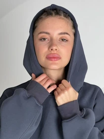 Худи и свитшоты IJ модель ij-hoodie-grafit Фото