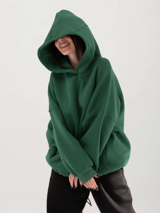 Худи и свитшоты IJ модель ij-hoodie-green Фото