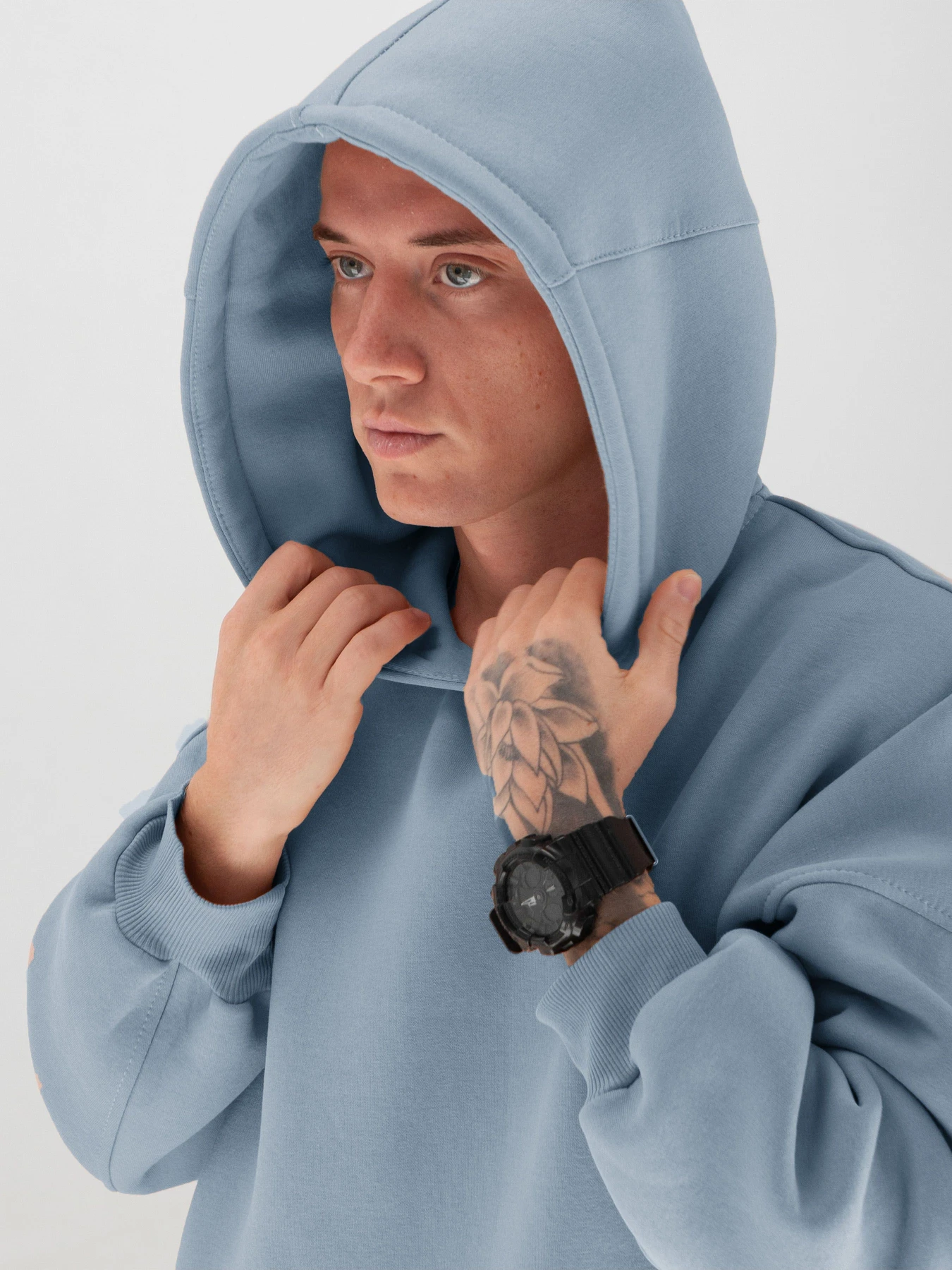 Худи и свитшоты IJ модель ij-hoodie-blue-men Худи и свитшоты IJ модель ij-hoodie-blue-men Фото