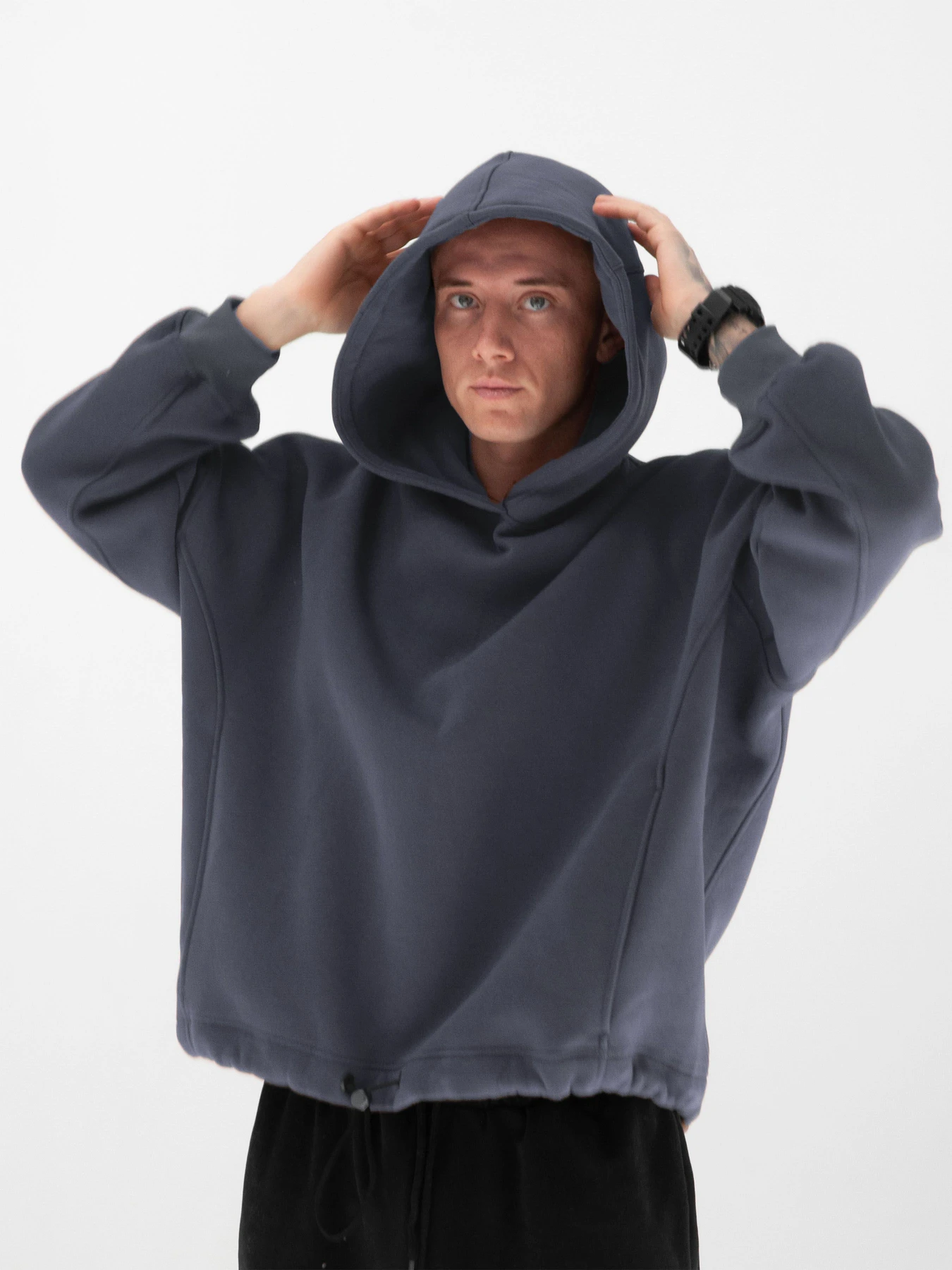 Худі та світшоти IJ модель ij-hoodie-grafit-men Худі та світшоти IJ модель ij-hoodie-grafit-men Фото