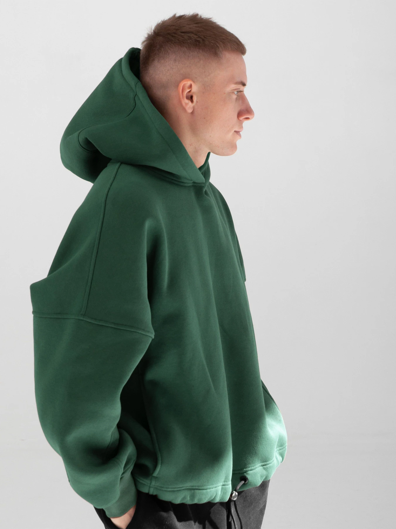 Худи и свитшоты IJ модель ij-hoodie-green-men Фото