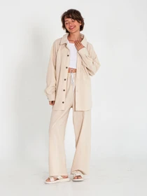 Рубашки IJ модель ij-sorochka-linen-bej Фото