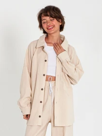 Сорочки IJ модель ij-sorochka-linen-bej Фото