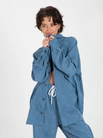 Рубашки IJ модель ij-sorochka-velvet-blue Фото