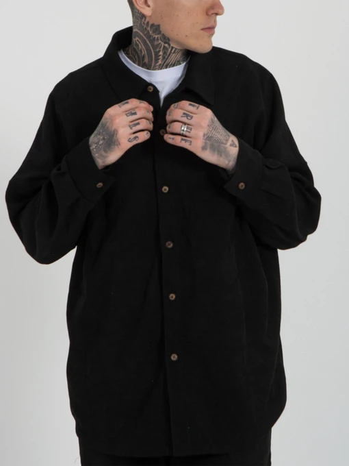Рубашки IJ модель ij-sorochka-velvet-black-men Фото
