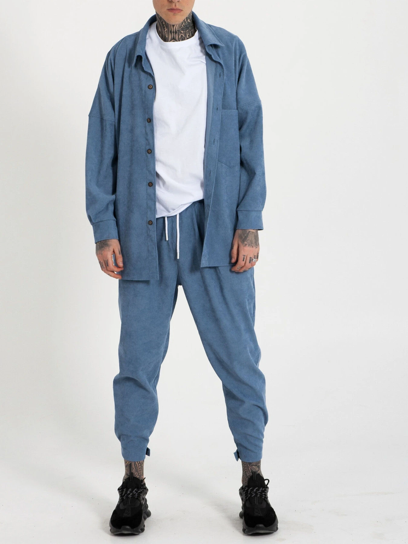 Рубашки IJ модель ij-sorochka-velvet-blue-men Фото