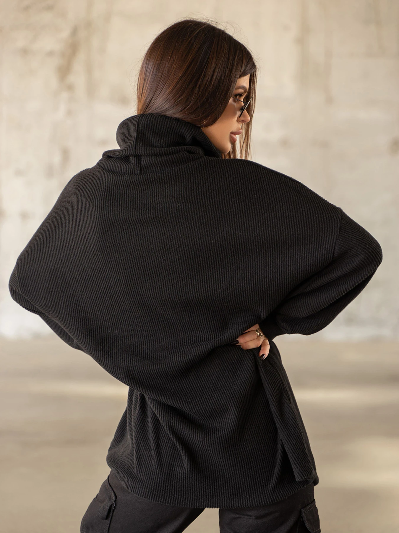 Светри та кардигани ISSA Plus модель 13621A_black Фото