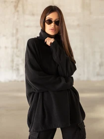 Светри та кардигани ISSA Plus модель 13621A_black Фото
