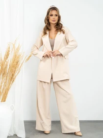 Костюмы ISSA Plus модель 14195_beige Фото
