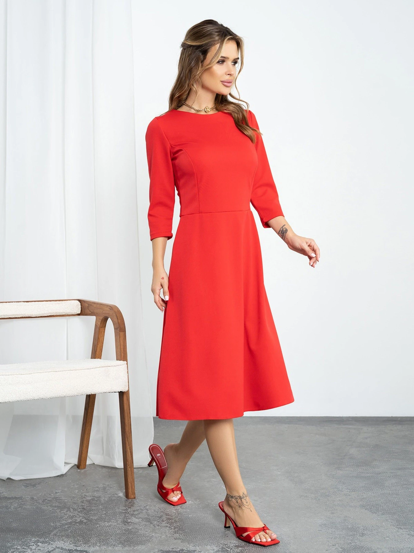 Сукні ISSA Plus модель 14196_red Фото