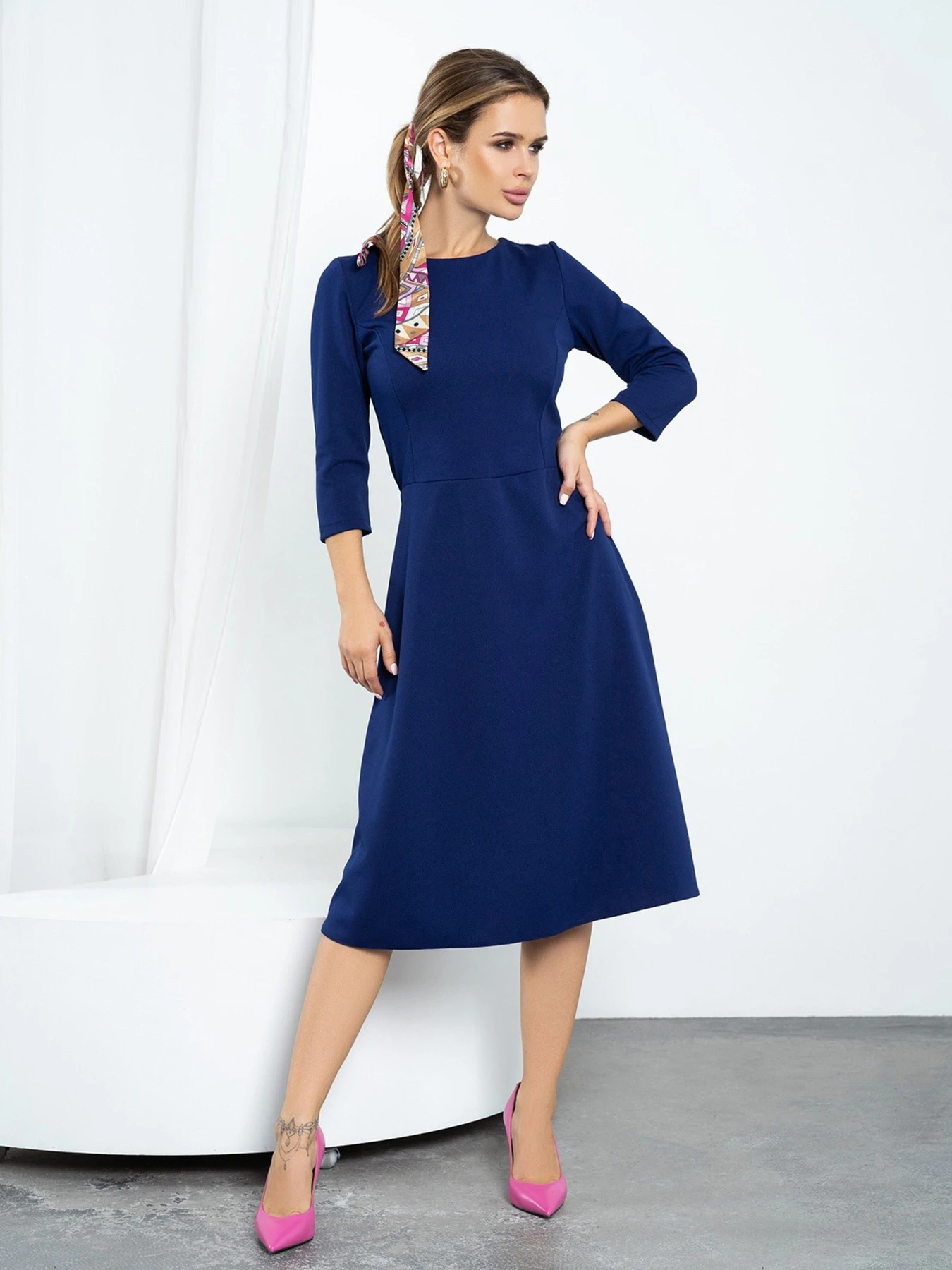 Сукні ISSA Plus модель 14196_blue Фото