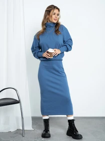 Костюмы ISSA Plus модель 14199_blue Фото