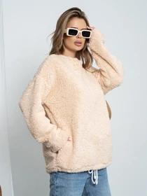 Худи и свитшоты ISSA Plus модель 14203_beige Фото