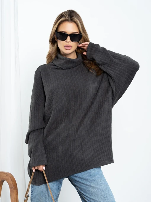 Свитры и кардиганы ISSA Plus модель 14204_gray Фото