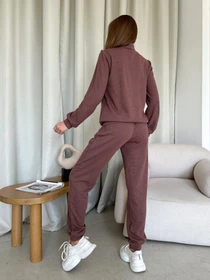 Костюмы ISSA Plus модель 14207_brown Фото