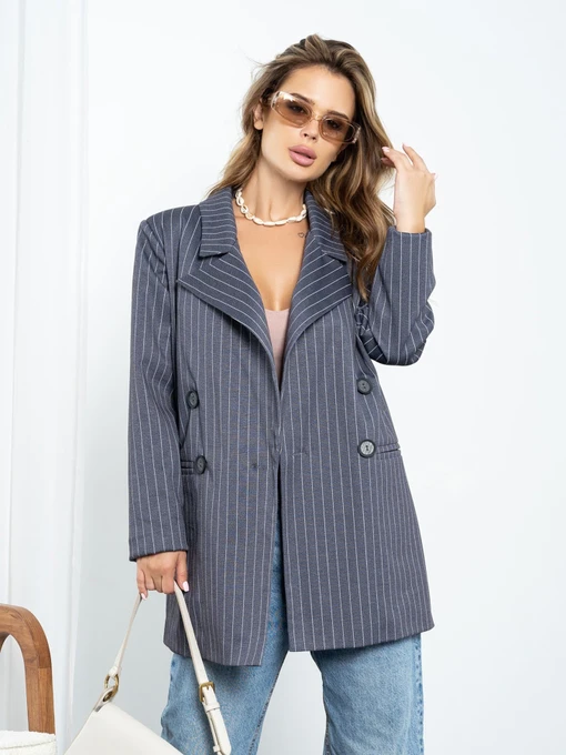 Піджаки ISSA Plus модель 14218_gray Фото