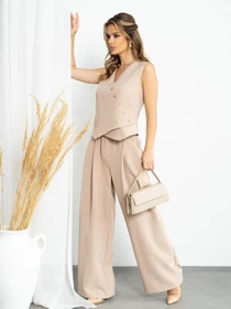 Костюми ISSA Plus модель 14219_beige Фото