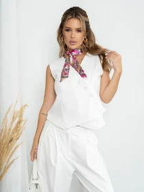Костюмы ISSA Plus модель 14219_milk Фото