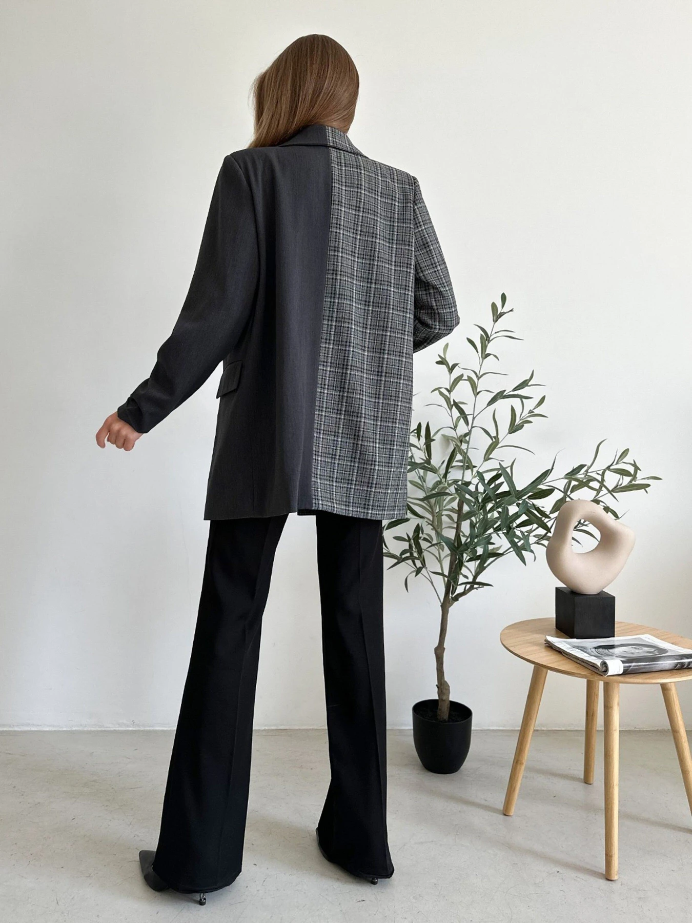 Пиджаки ISSA Plus модель 14222_darkgray Фото