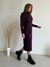 Костюмы ISSA Plus модель 13651A_violet Фото