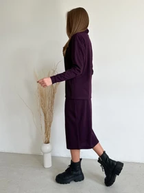 Костюмы ISSA Plus модель 13651A_violet Фото