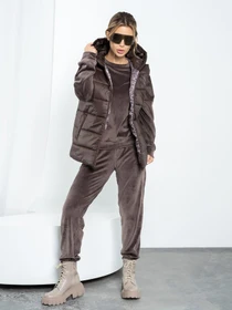 Костюмы ISSA Plus модель SA-480_brown Фото