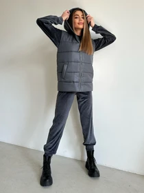 Костюми ISSA Plus модель SA-480_grey Фото
