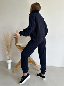Костюми ISSA Plus модель SA-486_darkblue Фото