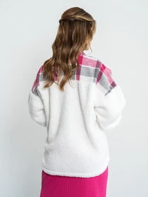 Куртки и дубленки ISSA Plus модель SA-493_pink Фото