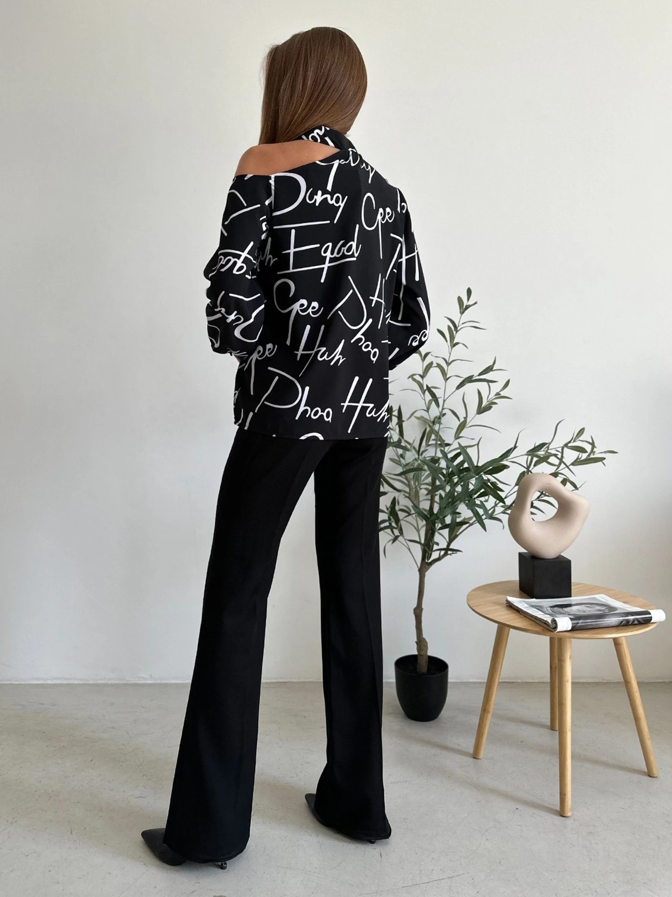 Рубашки ISSA Plus модель SA-494_black Рубашки ISSA Plus модель SA-494_black Фото