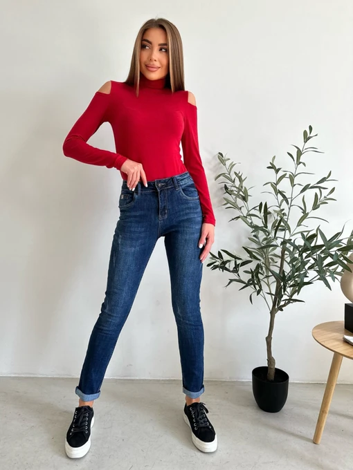 Джинсы ISSA Plus модель WN20-535_blue Фото