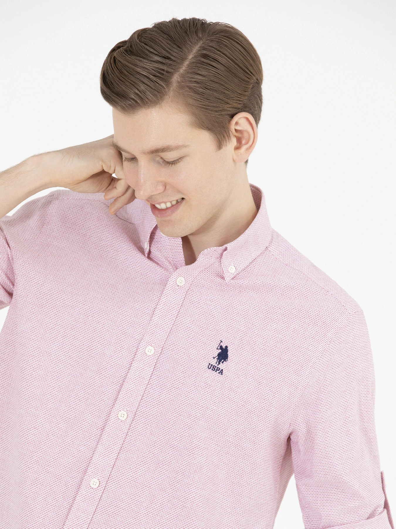 Рубашки US Polo модель G081SZ004.000.1593369.VR030 Фото