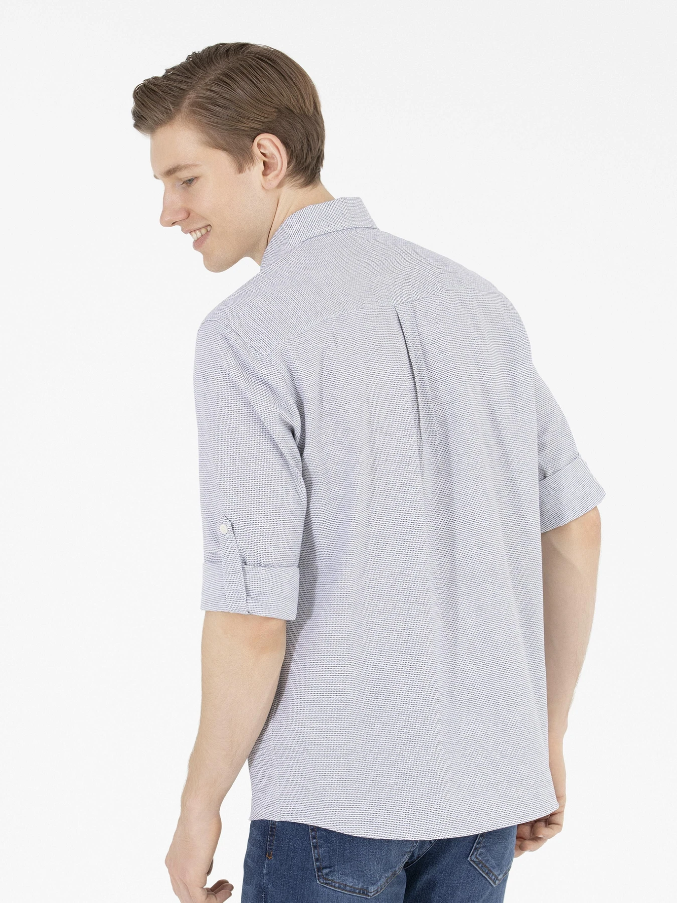 Рубашки US Polo модель G081SZ004.000.1593369.VR033 Фото